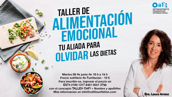 ‘Alimentación Emocional’, Taller de nutrición online con la Dra. Laura Arranz