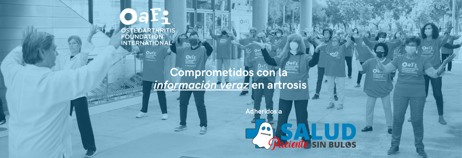 OAFI se une a #SaludSinBulos para frenar la desinformación en osteoporosis y artrosis junto a AECOSAR