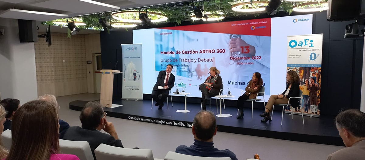 Presentación en Madrid del Modelo Artro 360º